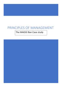 Maggi Ban Case
