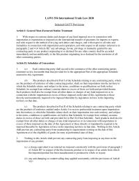 International trade LAWS 354