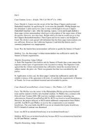 Business law Part 1Case Citation