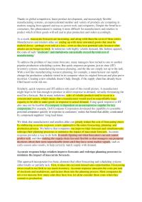 Impact of Reactive Capacity on Supply-Demand Mismatch and SCM Costs