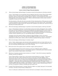 978-0128150757 Chapter 11 Solution Manual Part 1&nbsp;What are the advantages and disadvantages of a purchase of assets from the perspective of the buyer and seller?