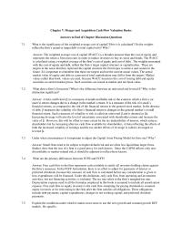 978-0128150757 Chapter 7 Solution Manual Part 1&nbsp;with the cost of equity and debt, reflect the firm’s target capital structure or capitalization