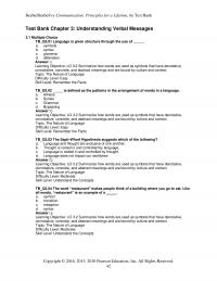 978-0133753820 Test Bank Chapter 3 Part 1