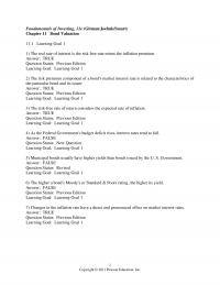 978-0136117049 Test Bank Chapter 11 Part 1