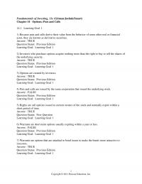 978-0136117049 Test Bank Chapter 14 Part 1