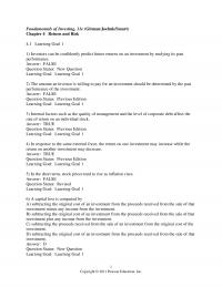 978-0136117049 Test Bank Chapter 4 Part 1