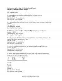 978-0136117049 Test Bank Chapter 5