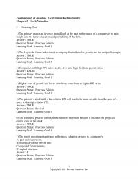 978-0136117049 Test Bank Chapter 8 Part 1