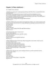 Communications Chapter 12 1 True Topic Audience Measurement Principles page Ref 32013