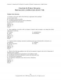 978-0205930661 Test Bank Chapter 12