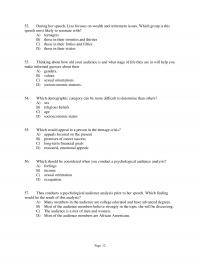 978-0312644888 Test Bank Chapter 3 Part 2