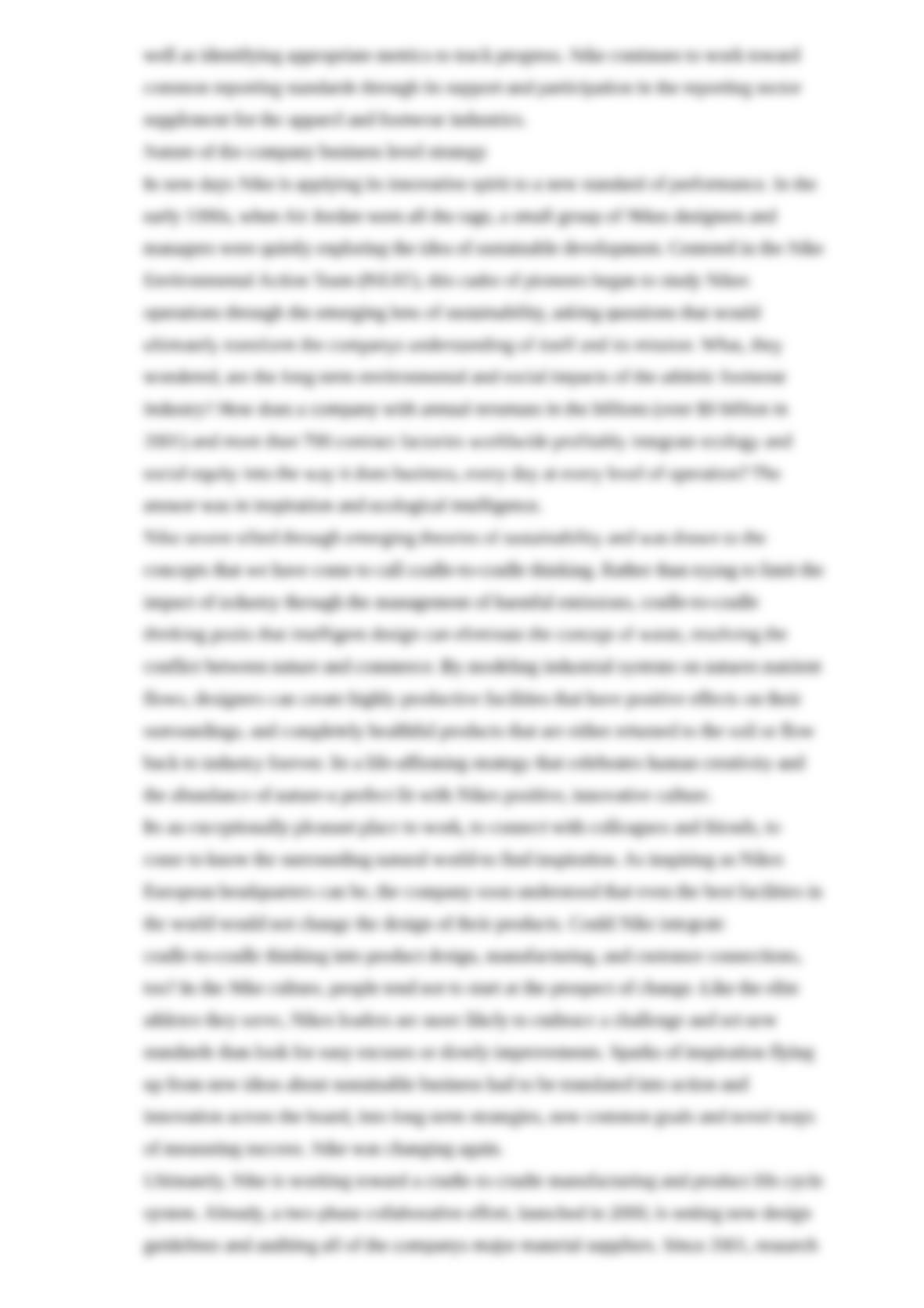 What opportunities do nike have picture