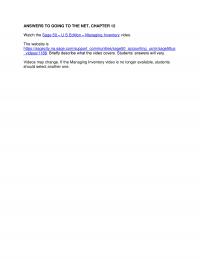 978-1259917011 Chapter 12 Going To The Net