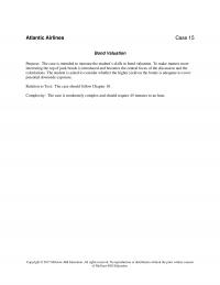 978-1260464924 Atlantic Airlines Case