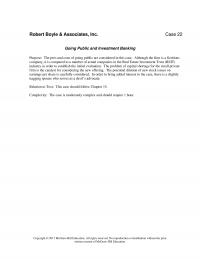 978-1260464924 Case Robert Boyle & Associates Inc