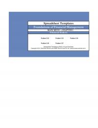 978-1260464924 Chapter 3 Excel