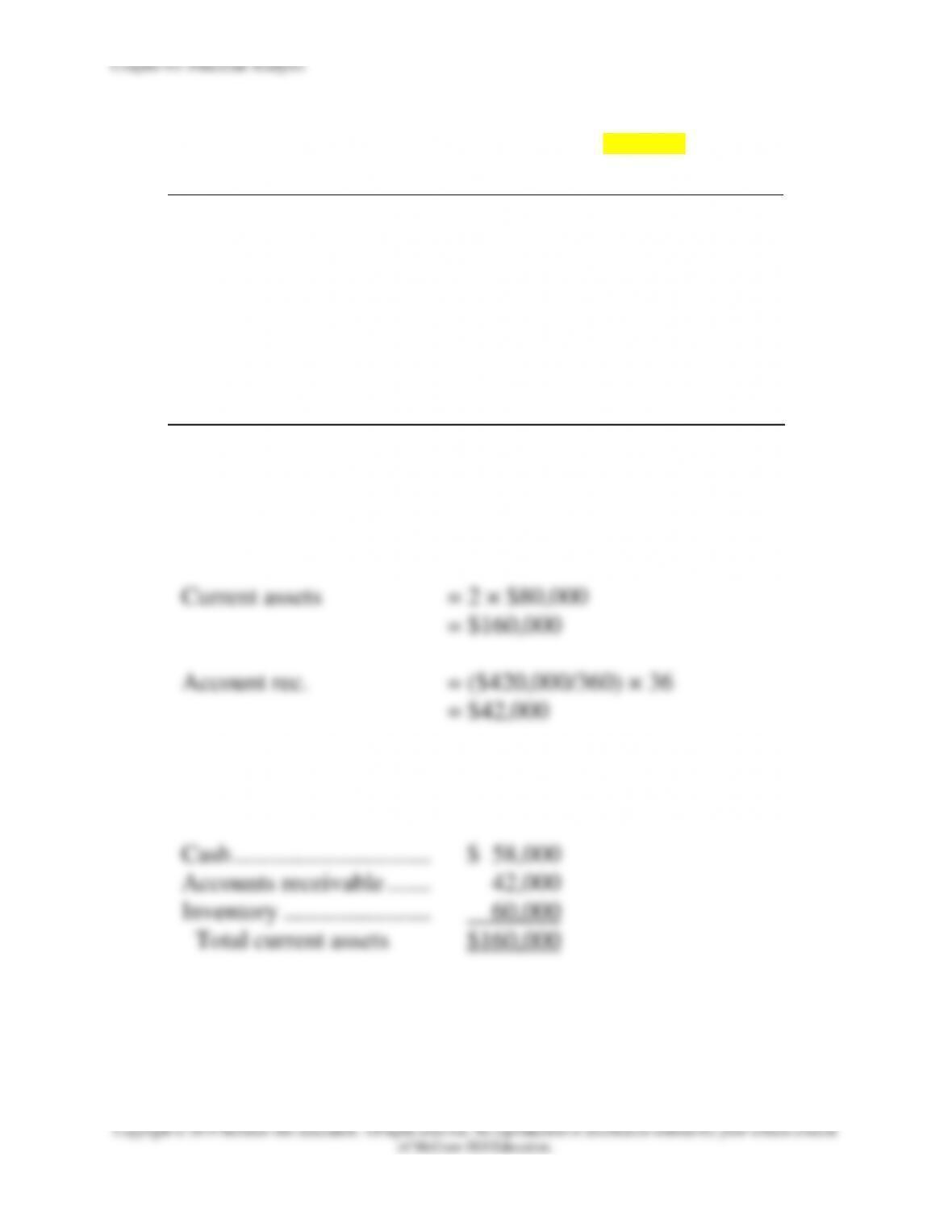 Lamar swimwear financial ratio analysis picture