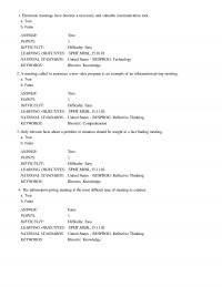 978-1285063003 Test Bank Chapter 10 Part 1