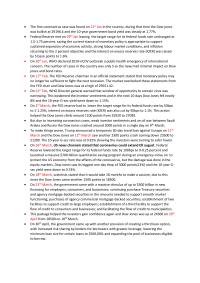 Impact of covid on US financial markets