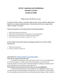 Assignment 4 Homework