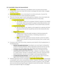 Ch 5 Marketing Notes