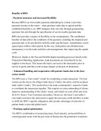 Benefits of BPO