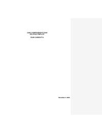 Consulting Assignment