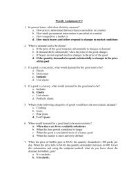 Marketing Weekly Assignment  31 In