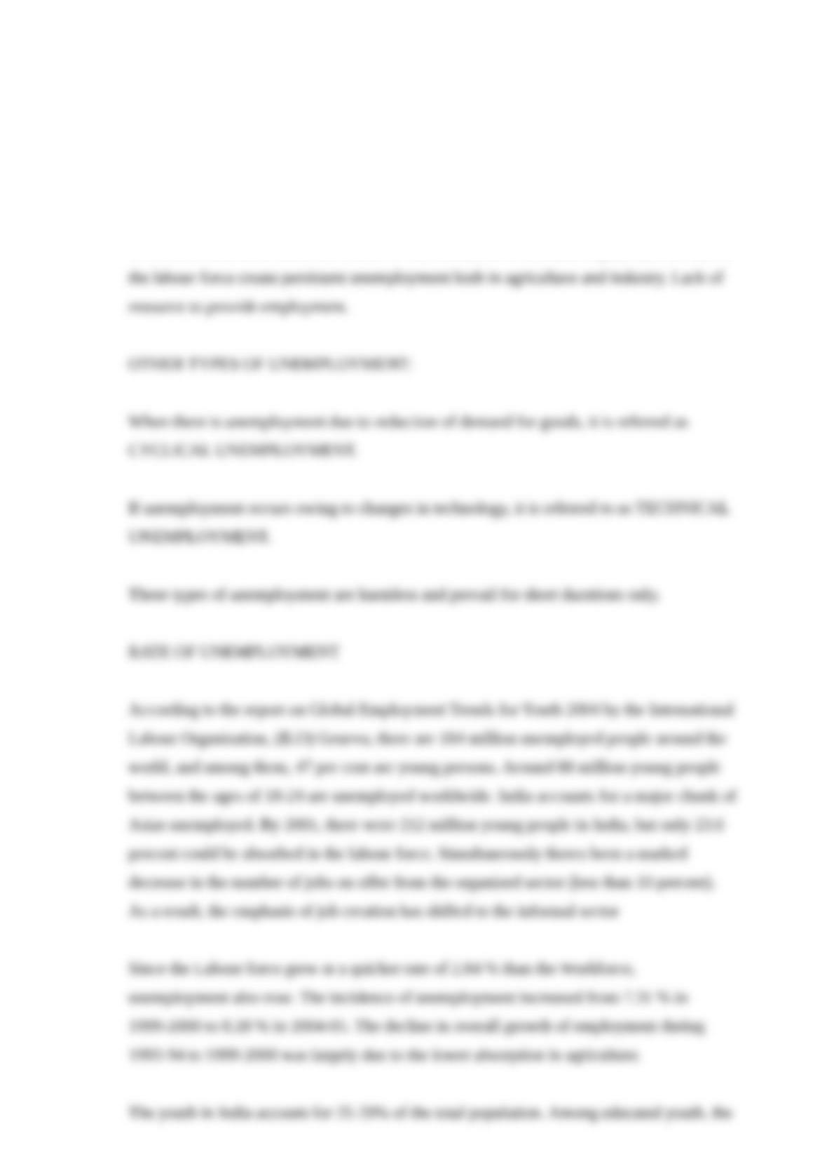 Unemployment essay 24 image