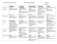 Lesson Plan