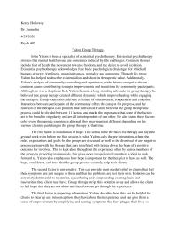 Yalom Group Therapy
