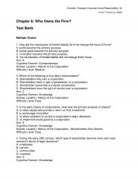 978-1544351575 Test Bank Chapter 6