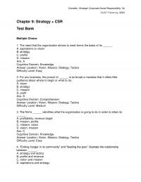 978-1544351575 Test Bank Chapter 9