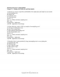 978-0134167404 Test Bank Chapter 11 Part 1
