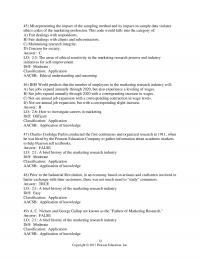 978-0134167404 Test Bank Chapter 2 Part 2
