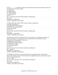 978-0134167404 Test Bank Chapter 9 Part 2