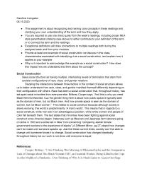 Social Construction