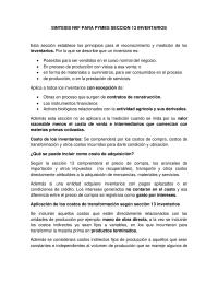 NIIF 13 INVENTARIOS