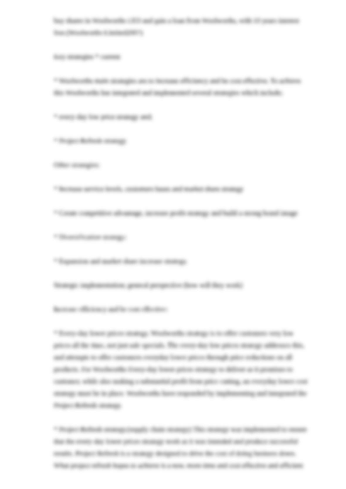 Competitive analysis of woolworths and aldi image