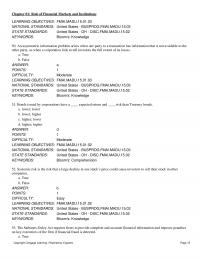 978-1337099745 Test Bank Chapter 1 Part 2
