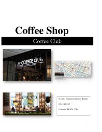 Anthropology Final Coffee