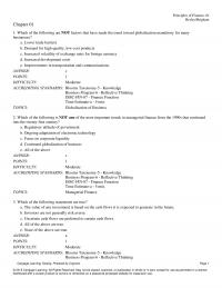 978-1285429649 Test Bank Chapter 1