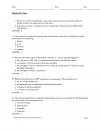 978-1319102852 Test Bank Chapter 1 Part 2