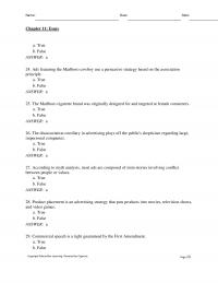 978-1319102852 Test Bank Chapter 11 Part 2