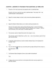 978-1259917011 Test Bank Chapter 1
