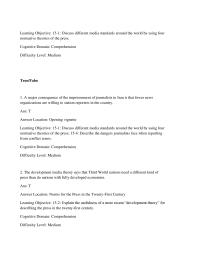 978-1506344461 Test Bank Chapter 15 Part 2