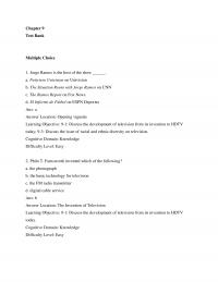 978-1506344461 Test Bank Chapter 9 Part 1