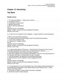 978-1506363226 Test Bank Chapter 12