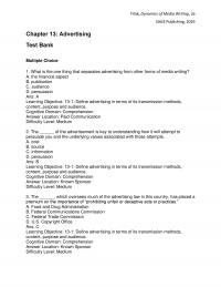 978-1506381466 Test Bank Chapter 13