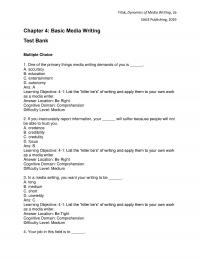 978-1506381466 Test Bank Chapter 4